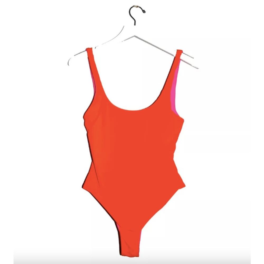 Cynthia Rowley Reversible Love Dove One Piece Bathing Suit - Picture 9 of 12